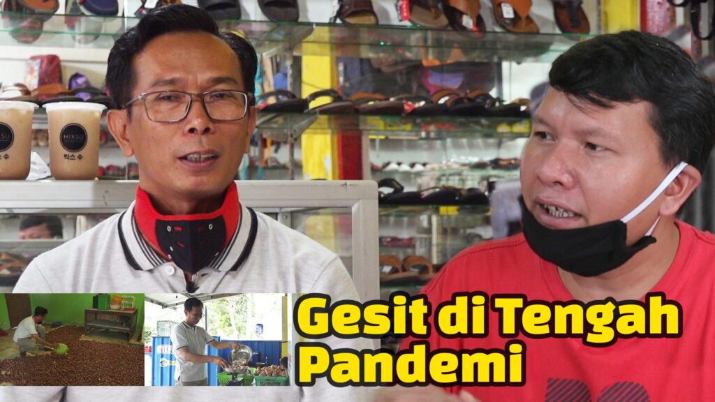 Gesit di tengah Pandemi : Dari penjual Sepatu beralih ke Brambang