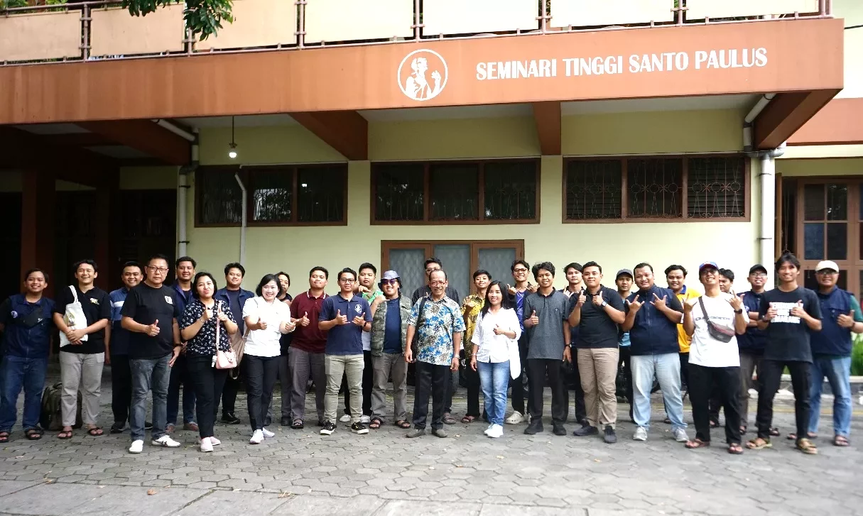 24 Frater dari Seminari Tinggi Kentungan Live In di Paroki Krapyak