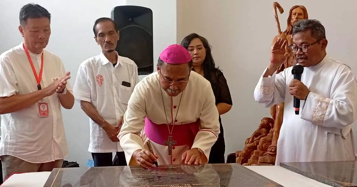 Perayaan 60 Tahun Paroki Jetis Ditandai Pelantikan Dewan Pastoral dan Pemberkatan Gedung Baru